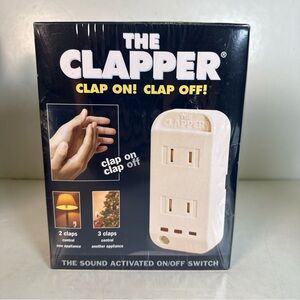 NEW The Clapper Original Home Automation Sound Activated Clap On/Off Switch